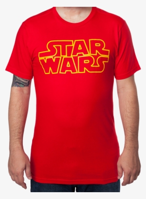 Red Star Wars Logo T-shirt - Star Wars