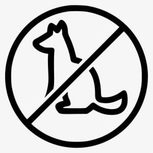 No Pet Sign - Do Not Call Icon