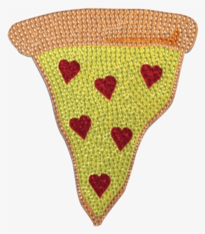 Picture Of Pizza Slice Rhinestone Decals - Decal