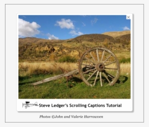 Shown Above Is A Simple Script That Will Scroll The - Xara