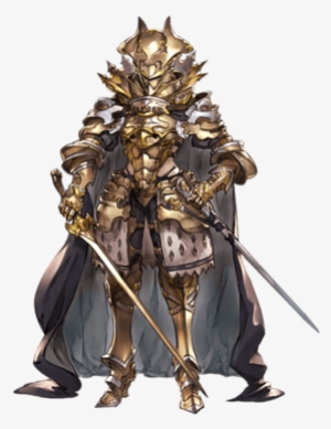 The Golden Knight Npc - Granblue Fantasy Apollonia Vaar
