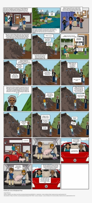 Volcano - Cartoon