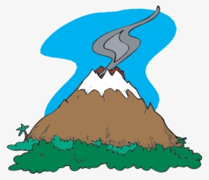 Volcano Learning Material - Volcano Before Eruption Clipart