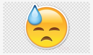 Weary Emoji Png Clipart Emoji Sticker Iphone - Lock Out Tag Out Sign