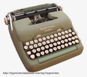 1958 Smith Corona Electric Portable - Smith Corona Electric Portable Typewriter