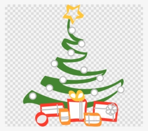 Black And White Christmas Tree Clipart Christian Clip - Christmas Giving Tree Transparent
