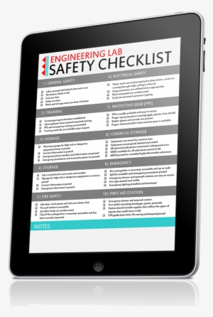 Ew Engineering Lab Safety Checklist - Engineering