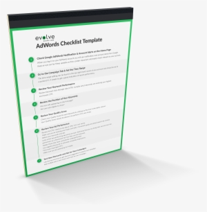 Adwords Checklist