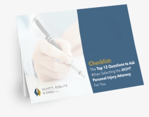Checklist Personal Injury Book Cta - Book