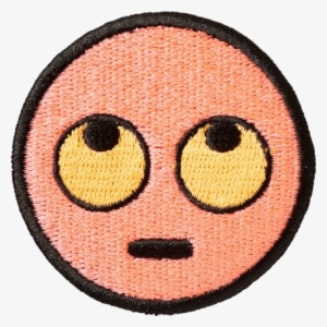 Rolling Eye Emoji Sticker Patch - Emoji