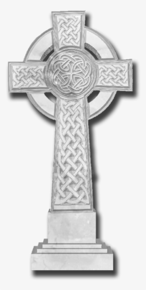 Celtic Cross - Celtic Cross Tombstone Png