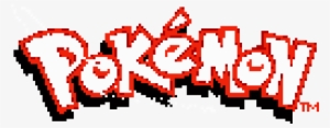 Pokemon Logo - Pokémon Red Version Reproduction Nintendo Game Boy