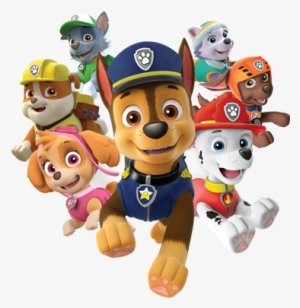 Ryder And All Eight Paw Patrol - Paw Patrol Shaped Value Stickers (5)