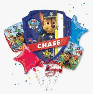 Paw Patrol Mylar Balloon Bouquet