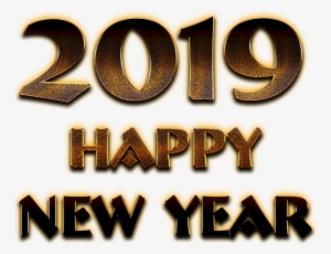 2019 Happy New Year Png Pic - New Year