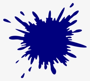Small - Blue Splash Png
