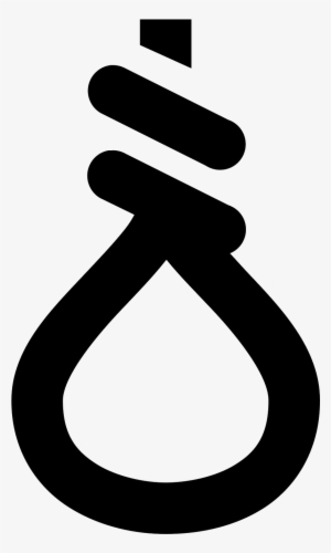 This Icon Resembles A Typical Hangman's Noose - Suicídio Png