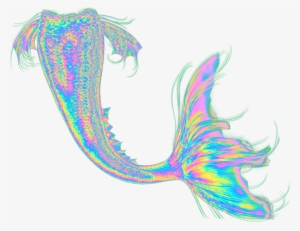Mermaid Tail Holographic Holo Holographic Colorful