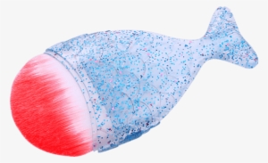 Outfit Shimmering Mermaid Tail Makeup Brush - Owill Scale Pattern Makeup Brush Bottom Brush Powder