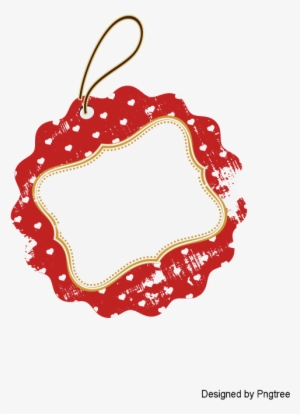 Price Tag, Red Price Tag, Rope Png And Vector - Price Tag