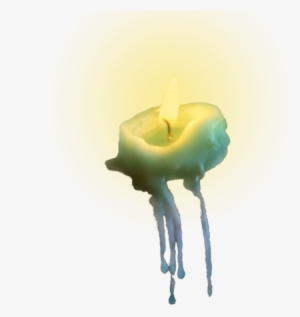 Candle Png Tumblr - Melted Candle Transparent