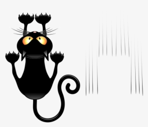 This Png Image - Cartoon Transparent Black Cat