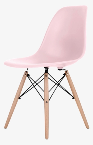 Dswpink-13 - La Valley - Eames Style Dsw Molded Plastic Shell Dining