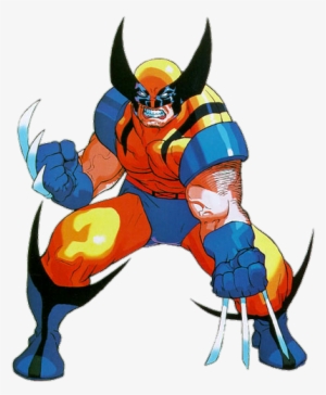 Wolverine Png Render By Mrvideo-vidman Pluspng - X Men Vs Street Fighter Concept Art