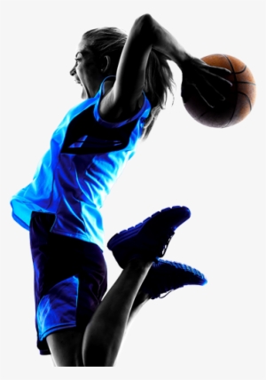 Menu - Player Woman Basketball Png