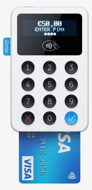 Activating The Tipping Function - Izettle Credit Card Reader / Card Terminal / Card Machine
