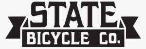 Black-state Bicycle - State Bicycle Co Logo