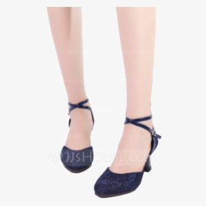 Women Shoes Png Women S Leatherette Lace Heels Ballroom - Shoe