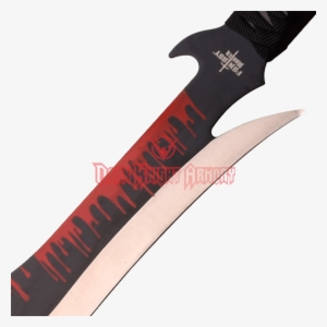 Blood Drip Fantasy Short Sword - Blade