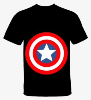 Front Template Image - Captain America T Shirt Png