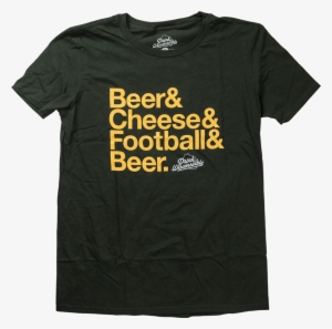 Drink Wisconsinbly Beer & Cheese & Football & Beer - T-shirt