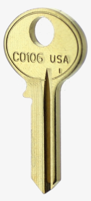 Co106 Brass Ilco Brand - Mailbox Key Png