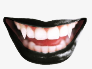 Ftestickers Vampireteeth Fangs Blacklips Blacklipstick - Teeth