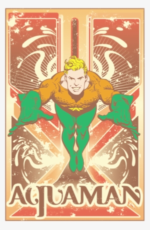 Dc Comics Aquaman Juniors T-shirt - Aquaman T Shirt