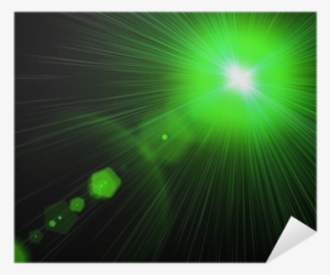 Light Flare Special Effect On Black - Lens Flare