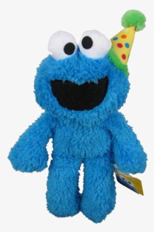 Sesame Street 4048698 12-inch Birthday Cookie Monster - Gund Happy Birthday Cookie Monster Take Along Buddy
