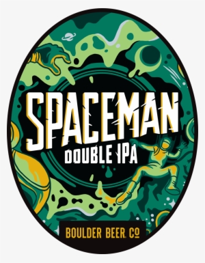 3 Boulder Beer Spaceman Oval - Jpeg