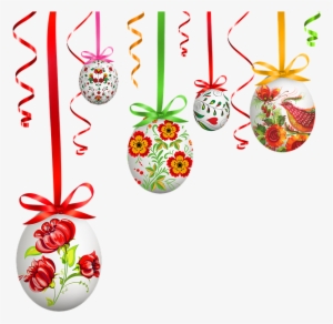 Easter, Egg, Pysanka, Easter Eggs - Easter Hanging Egg Transparent