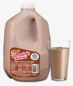 1 Percent Chocolate Milk - Prairie Farms Dairy Chocolate Milk
