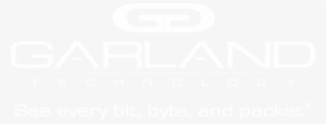 Official Garland Technology White Logo Png - Garland Technology Logo Png