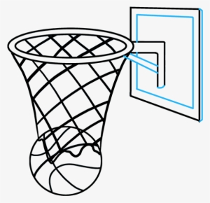 How To Draw Basketball Hoop