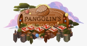 Pangolin's Puzzle Logo - Manis