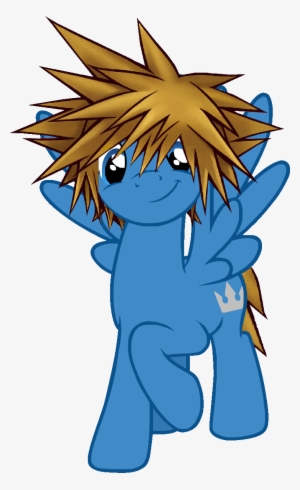 Sora Kingdom Hearts Pony By Yukimemories Sora Kingdom - Kingdom Hearts Sora Pony