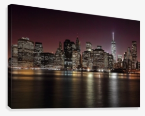 Nyc Skyline Canvas Print - Print On Canvas: Merino's Nyc Skyline, 32x48in.