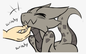 "always Remember To Scratch Your Lizard Friend Ht " - Cute Sergal