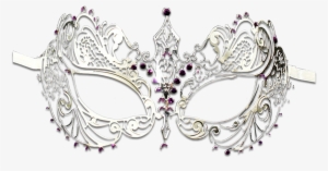 Silver Masquerade Mask Png - Silver Masquerade Mask Transparent